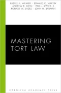 Mastering Tort Law