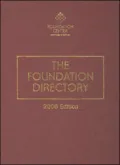 The Foundation Directory 2006