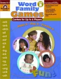 Word Family Games, Centers for Up to 6 Players, Level B