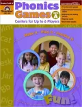 Phonics Games: Centers for Up to 6 Players, Level A