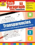 Transparencies For Daily Paragraph Editing, Grade 2
