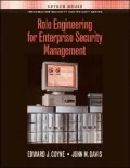 Role Engineering for Enterprise Security Management