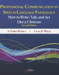 Professional Communication in Speech-Language Pathology