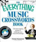 Book cover of Everything Music Crosswords Book: 150 Chart-topping puzzles to challenge your musical knowledge