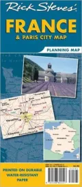 Rick Steves' France & Paris City Map: Planning Map