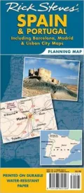 Rick Steves' Spain & Portugal Planning Map: Including Barcelona, Madrid, & Lisbon City Maps