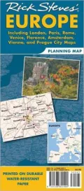Rick Steves' Europe Planning Map: Including London, Paris, Rome, Venice, Florence, Amsterdam, Vienna, and Prague City Maps
