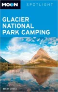 Moon Spotlight Glacier National Park Camping