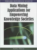 Data Mining Applications for Empowering Knowledge Societies
