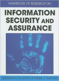 Handbook of Research on Information Security and Assurance