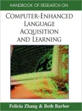 Handbook of Research on Computer-Enhanced Language Acquisition and Learning