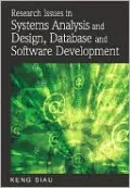 Research Issues in Systems Analysis and Design, Databases and Software Development