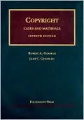 Copyright: Cases and Materials