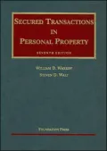 Secured Transactions in Personal Property