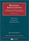 Business Associations, Cases and Materials on Agency, Partnership and Corporations, 6th Edition, 2008 Supplement