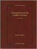 Commentary on the Conflict of Laws