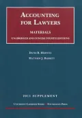 Accounting for Lawyers 2011 Supplement