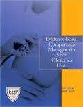 Evidence Based Competency Management Obstetric Unit