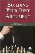 Book cover of Building Your Best Argument