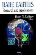 Rare Earths: Research and Applications