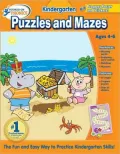 Hooked on Phonics: Kindergarten Puzzles & Mazes Workbook