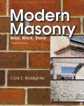 Modern Masonry: Brick, Block, Stone