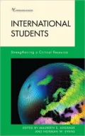 International Students: Strengthening a Critical Resource