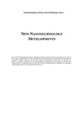 Book cover of New Nanotechnology Developments (Nanotechnology Science and Technology)