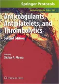 Anticoagulants, Antiplatelets, and Thrombolytics, Vol. 663