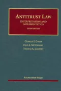 Goetz, McChesney and Lambert's Antitrust Law, Interpretation and Implementation, 5th