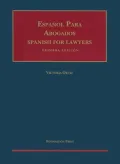 Espanol Para Abogados/Spanish For Lawyers