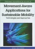 Movement-Aware Applications for Sustainability Mobility: Technologies and Approaches