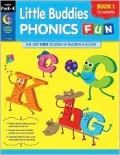 Little Buddies Phonics Fun: Book 1 Consonants (Bb, Cc/Kk, Dd, Ff , Gg, Hh)