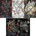 Blood and Ash Series 4-Book & Flesh and Fire #2 Collection Set by Jennifer L. Armentrout (from Blood and Ash, a Kingdom of Flesh and Fire, the Crown of Gilded Bones, the War of Two Queens, a Light in the Flame)