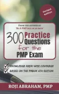 300 Practice Questions for the PMP Exam by Roji Abraham — book cover