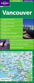 Lonely Planet Vancouver City Map