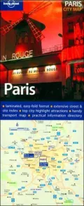 Lonely Planet Paris City Map