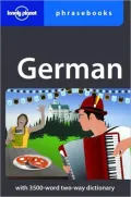 Lonely Planet: German Phrasebook