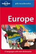 Lonely Planet: Europe Phasebook