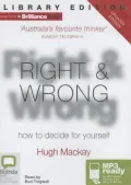 Right & Wrong