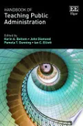 Handbook of Teaching Public Administration