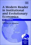 Modern Reader in Institutional and Evolutionary Economics: Key Concepts