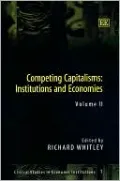 Competing Capitalisms: Institutions and Economies