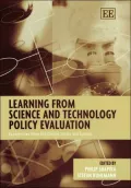 Learning from Science and Technology Policy Evaluation Experiences from the United States an...