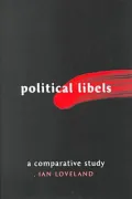 Political Libels : A Comparative Style