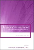 The Treaty Of Nice And Beyond