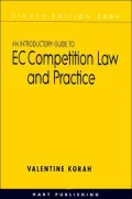 An Introductory Guide to EC Competition Law and Practice 2004