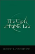 The Unity of Public Law