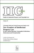 New Frontiers Of Intellectual Property Law