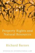 Property Rights and Natural Resources